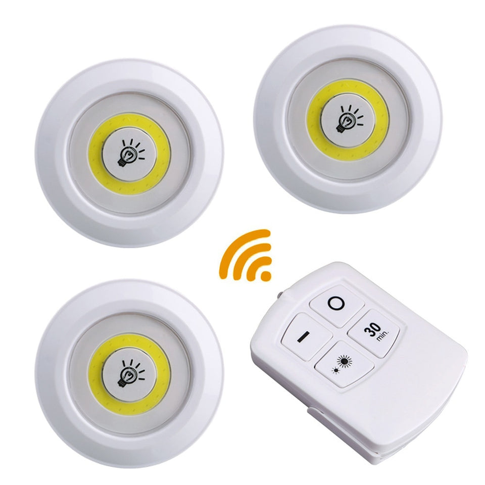 3 PIECES LED LIGHT DIMMABLE WIRELESS